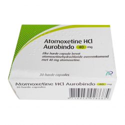 Атомоксетин HCL 40 мг Европа :: Аналог Когниттера :: Aurobindo капс. №30 в Волгограде и области фото